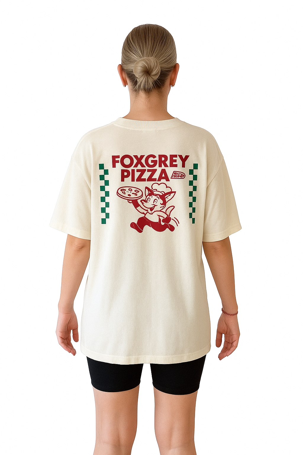 T-Shirt PIZZA Cream