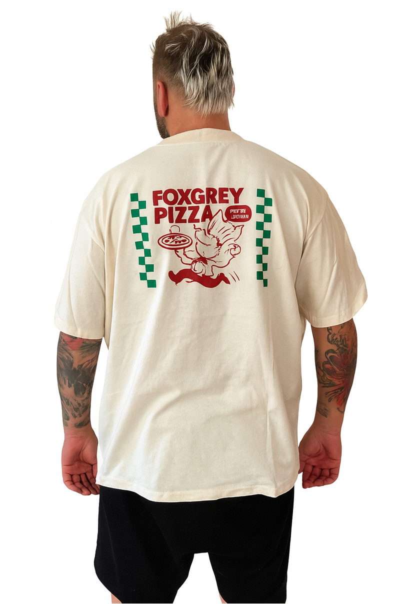 T-Shirt PIZZA Cream