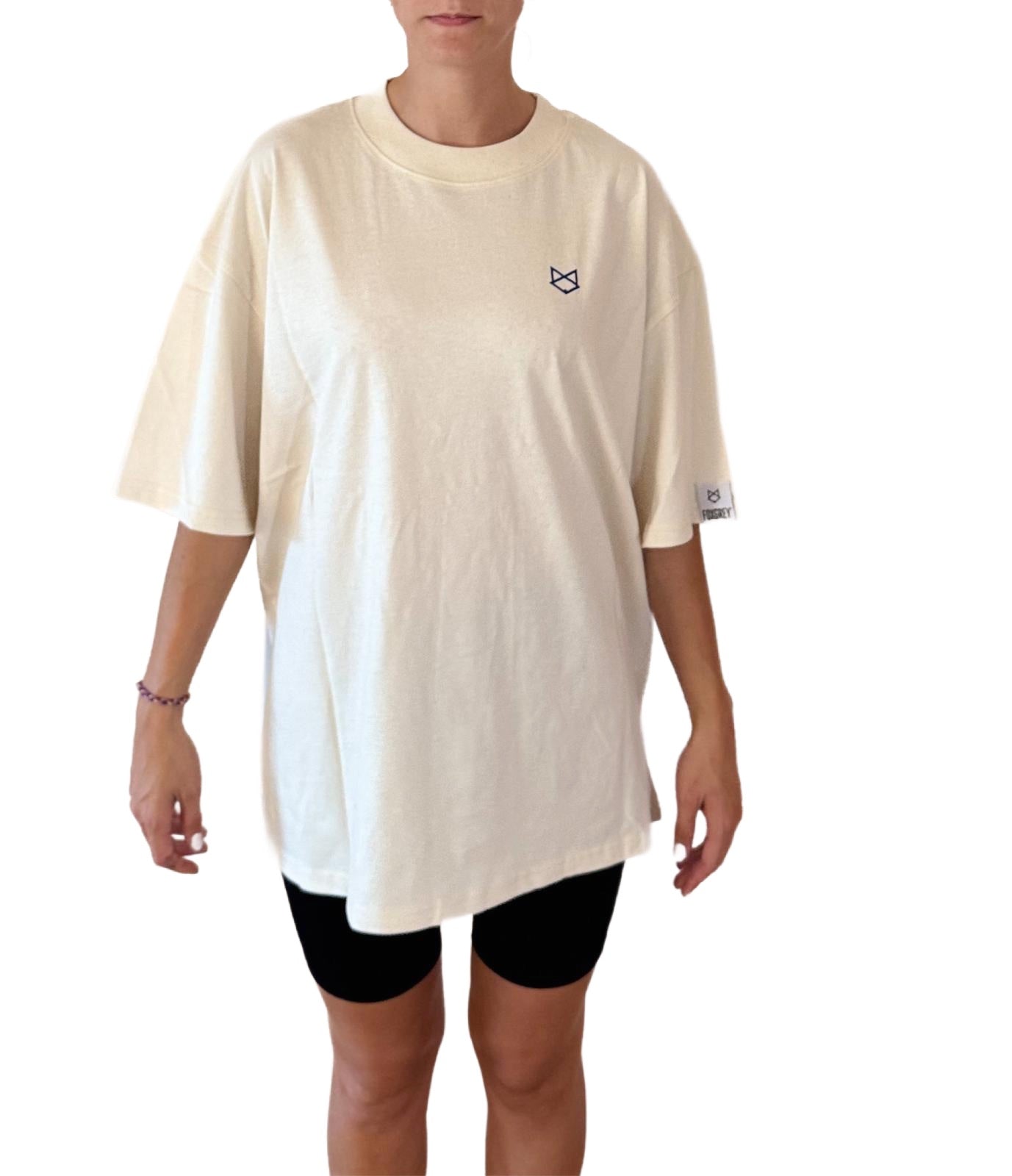 T-Shirt COLLEGE Cream