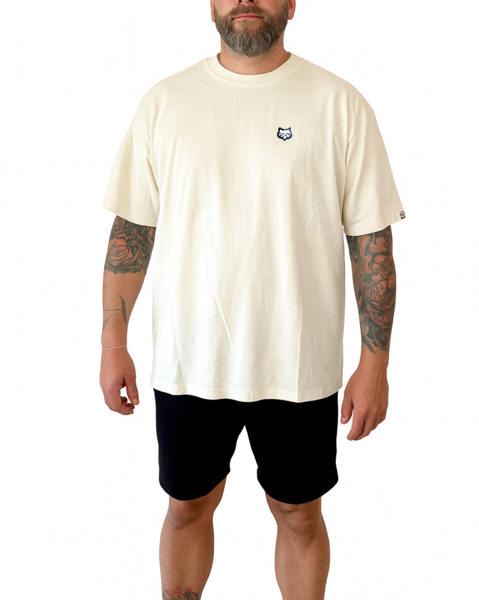 T-Shirt COLLEGE Cream